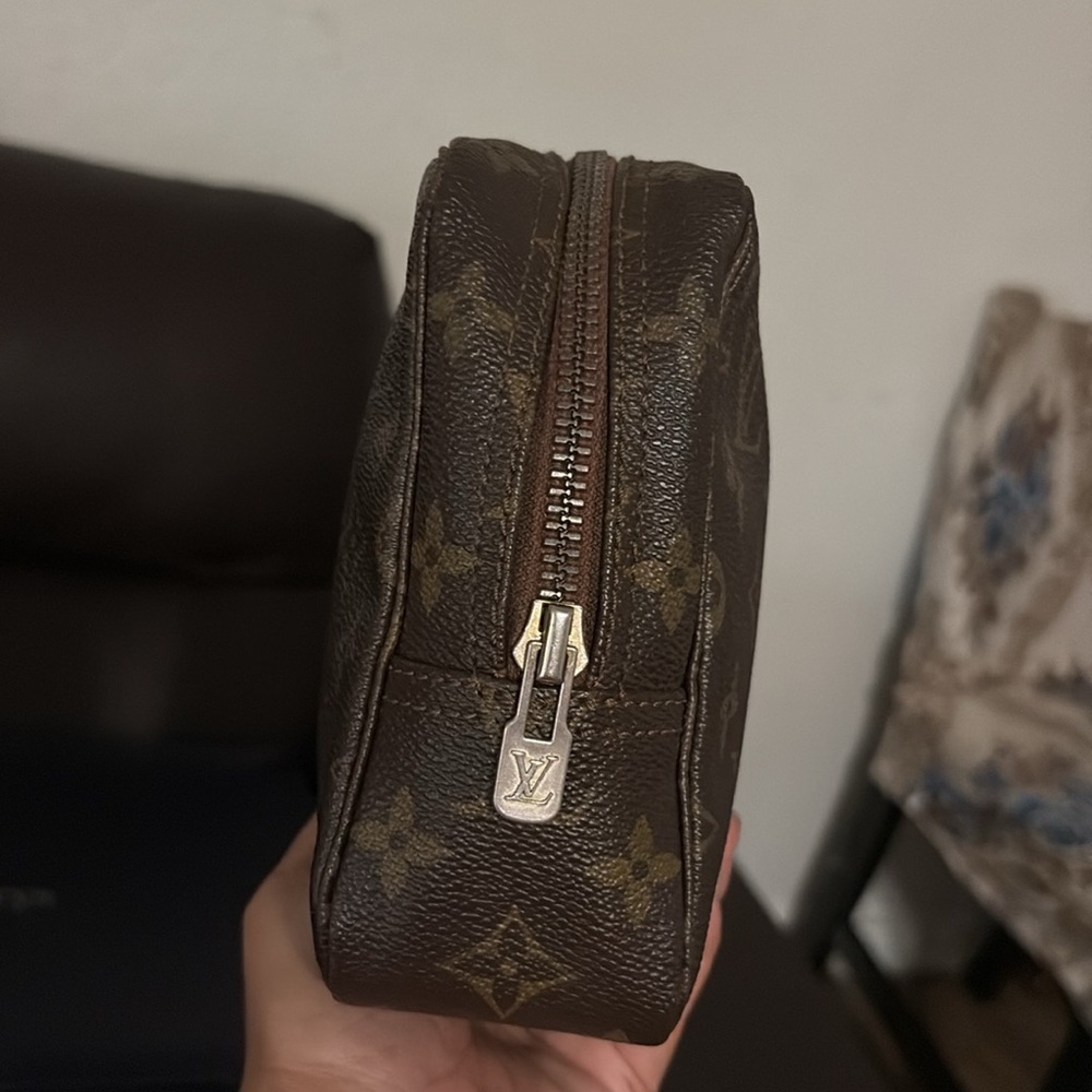 Louis Vuitton Dark Brown Monogram Toiletry Bag - Picture 3 of 12